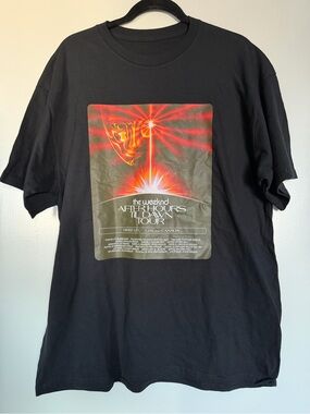 The Weeknd After Hours Til Dawn Tour Black Graphic Tee - Official Merch - XL